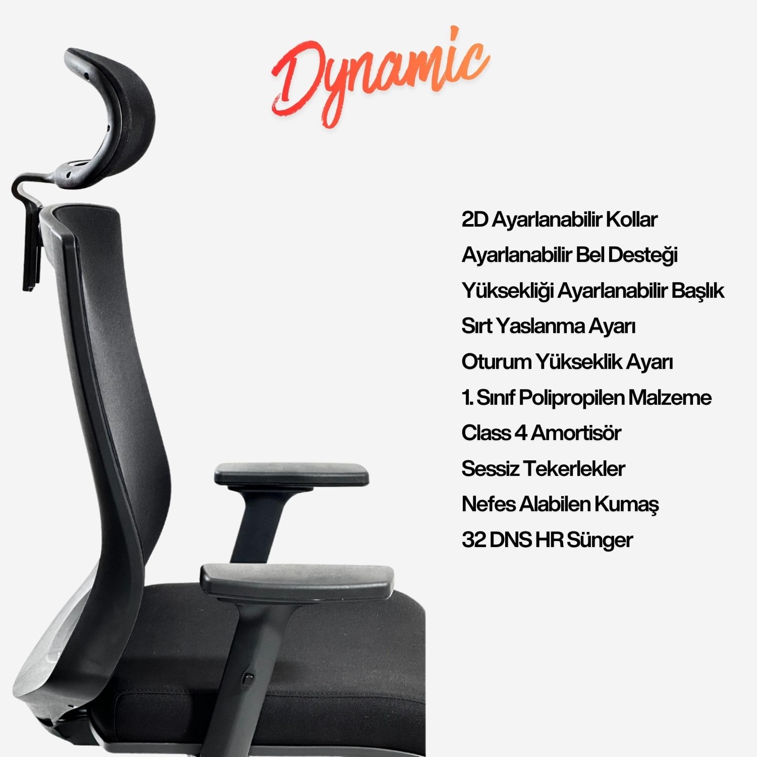 Dynamic-Siyah-Fileli-Koltuk