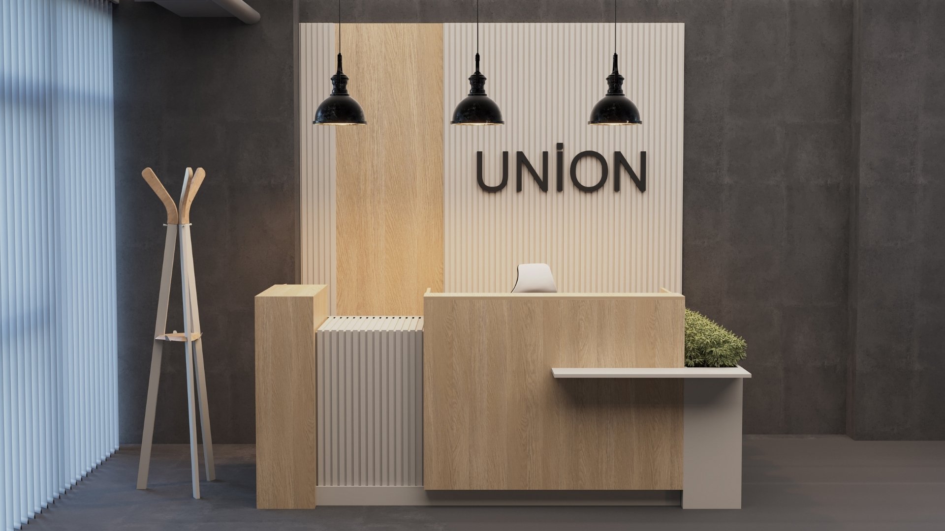 Mobilier de comptoir et de réception