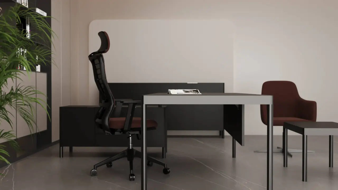 Modèles de bureaux en L et de bureaux de travail en L