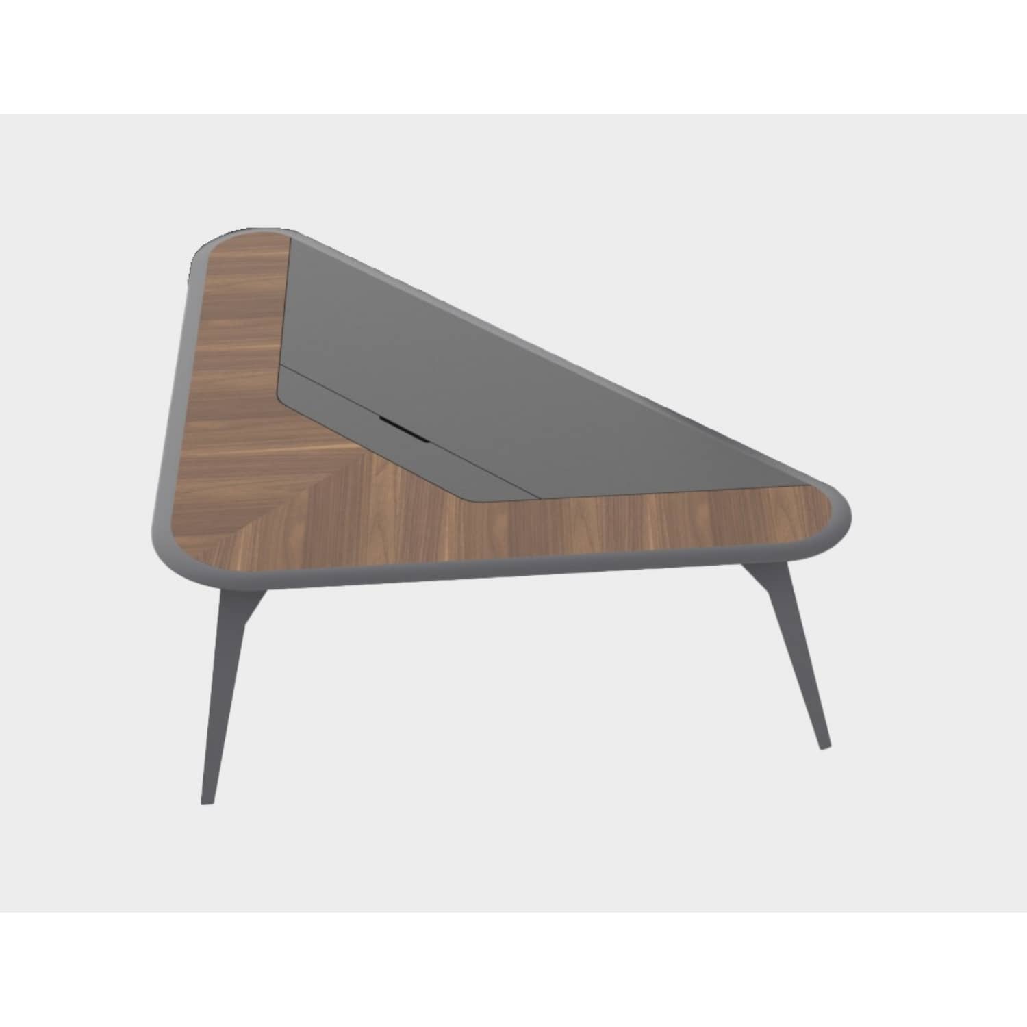 Bureau Wise (Nevada - Noyer sans nœuds) - Mobilier de bureau