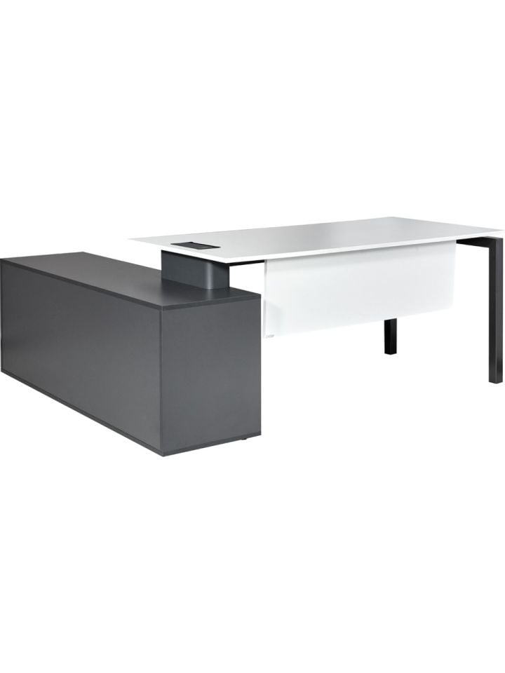Galaxy Maxi Shelf L Study Desk - Office Desk | Office Furniture