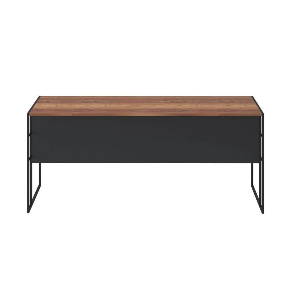 CAGE WALNUT STUDY DESK SET - Office Desk | Office Furniture