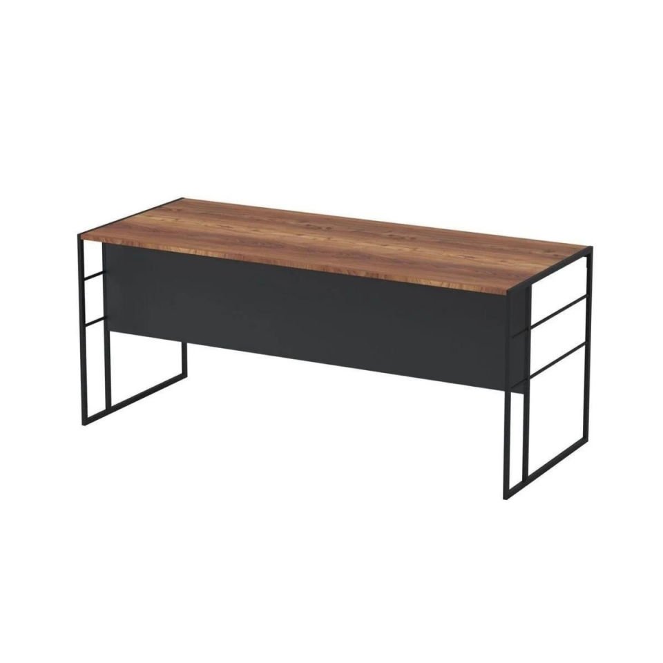 CAGE WALNUT STUDY DESK SET - Office Desk | Office Furniture