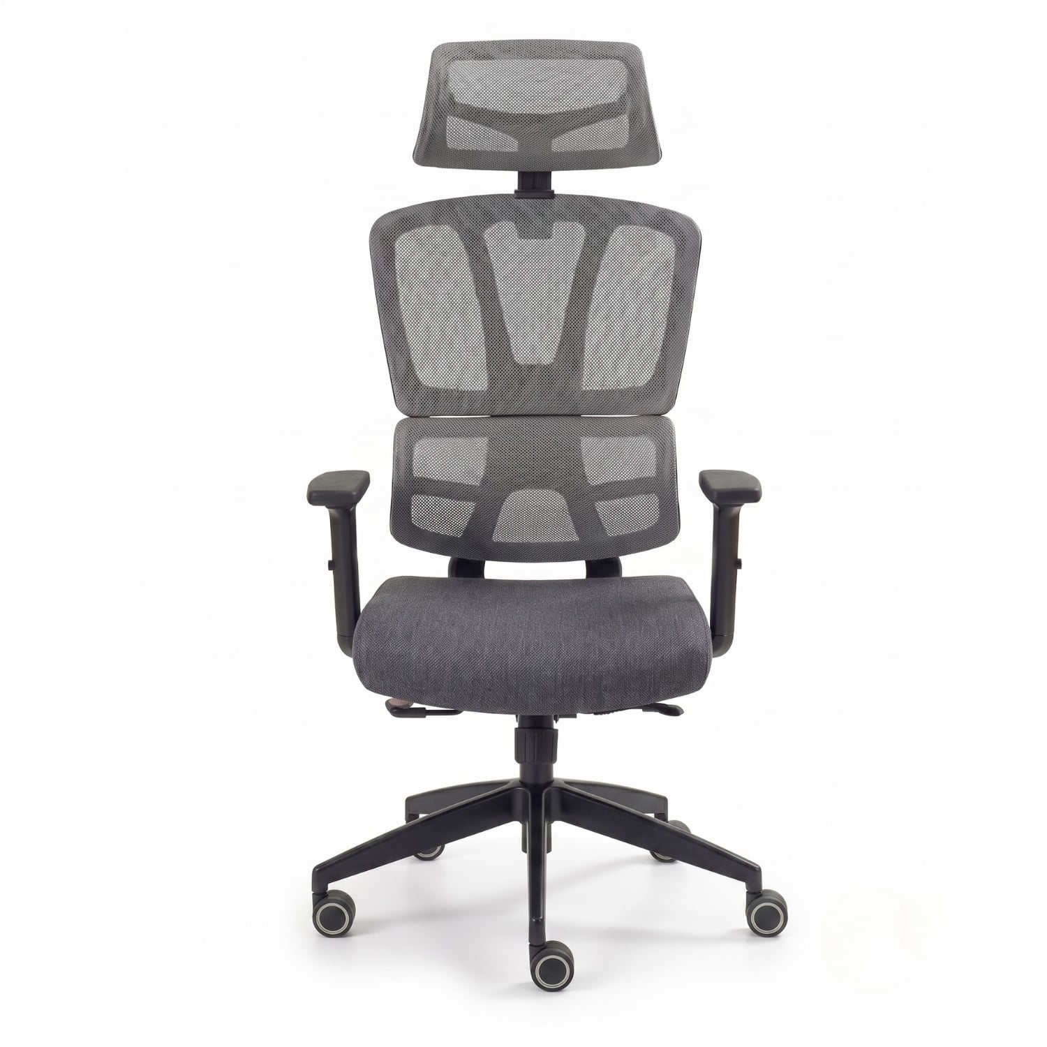 Ofisimi Rog One Ergonomik Çalışma Koltuğu - Antrasit-Gri Konforlu Kırçıllı Kumaş