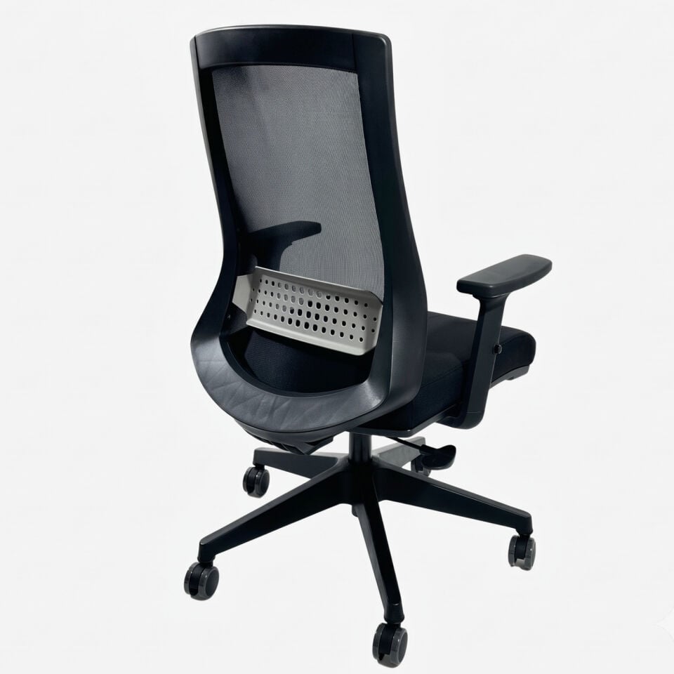 Dynamic Siyah Fileli Ergonomik Ofis Çalışma Koltuğu – 2D Kolçaklı