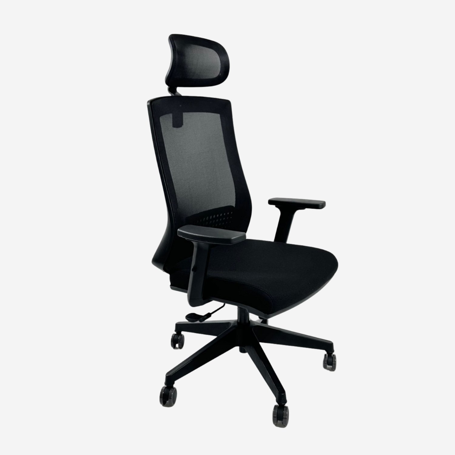 Dynamic Fileli Ergonomik Çalışma Koltuğu – Bel Destekli, Ayarlanabilir Kollar ve Başlık - Siyah