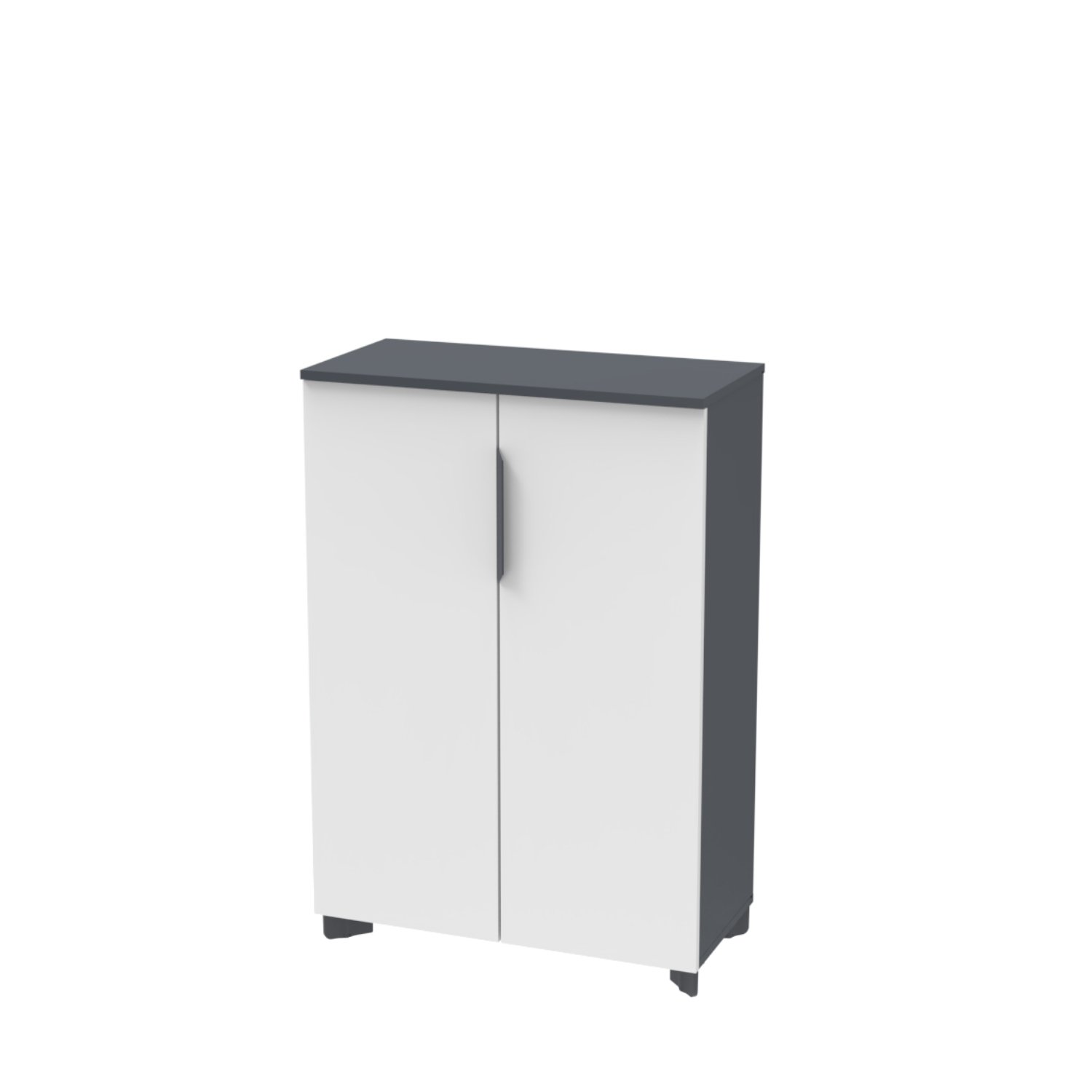 Tidy Boy Kapaklı Dosya ve Depolama Dolabı - Ofis Dolabı | Ofis Mobilyaları 117 cm - Lake Beyaz