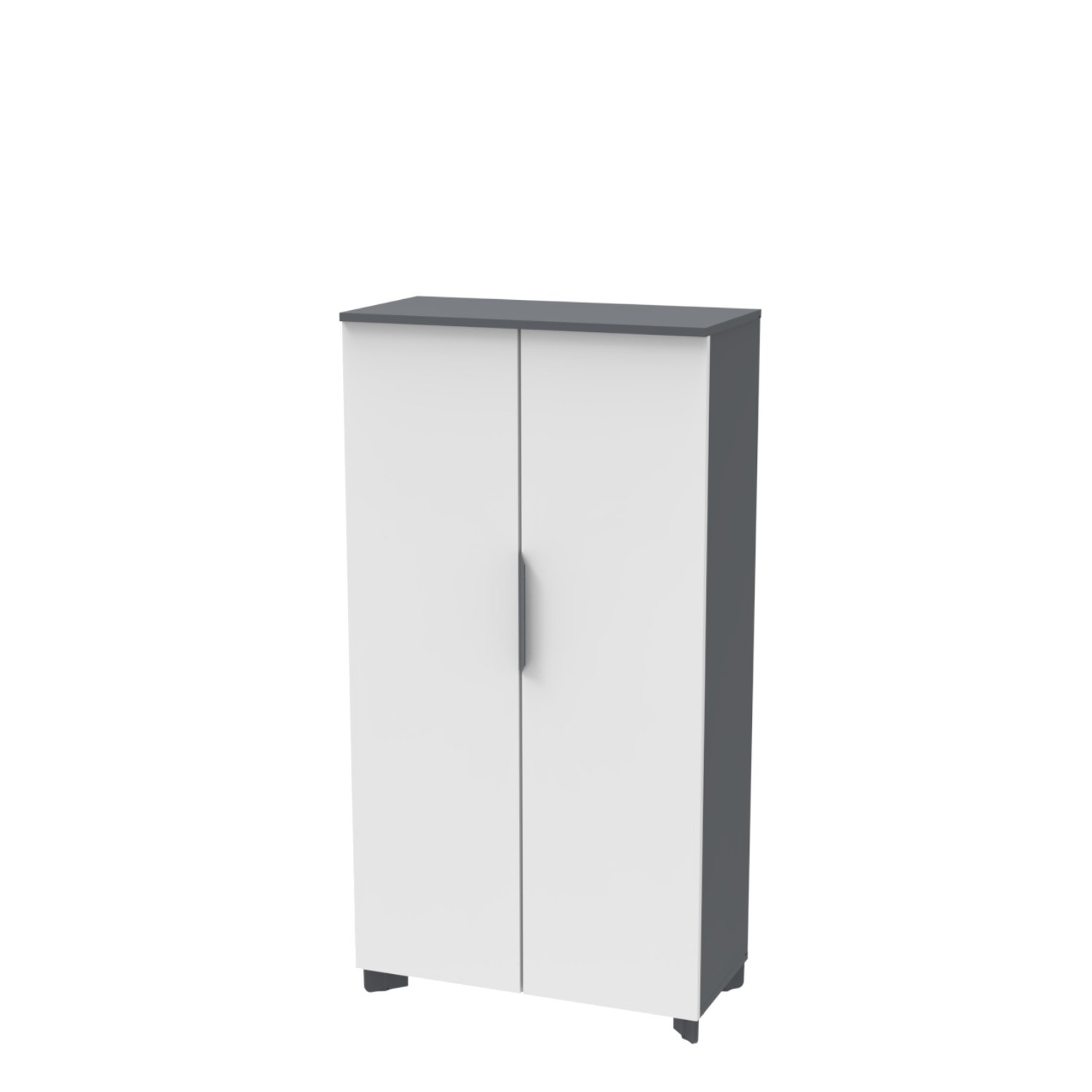 Tidy Boy Kapaklı Dosya ve Depolama Dolabı - Ofis Dolabı | Ofis Mobilyaları 153 cm - Lake Beyaz