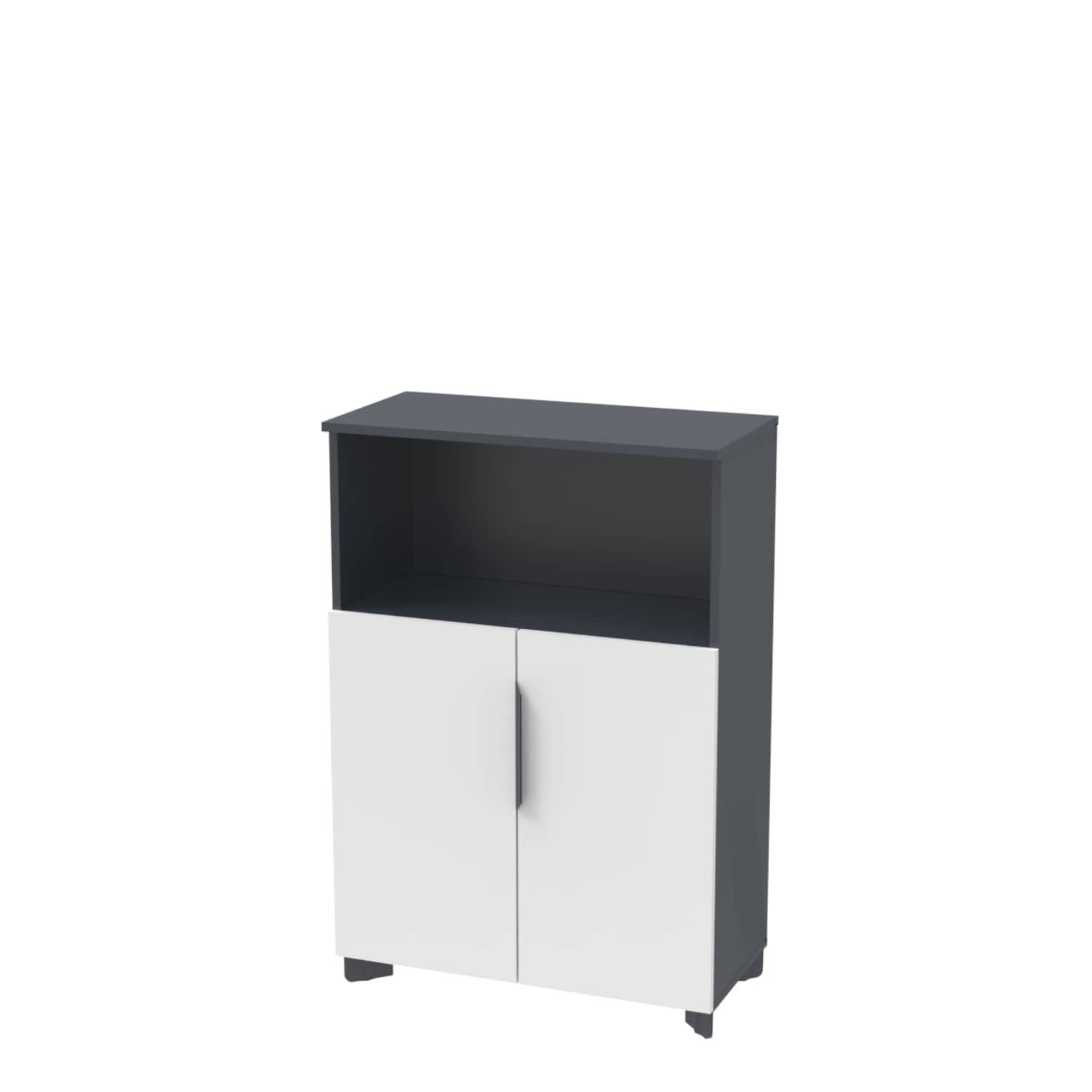 Armoire de rangement et de classement à demi-porte bien rangée - Armoire de bureau | Mobilier de bureau