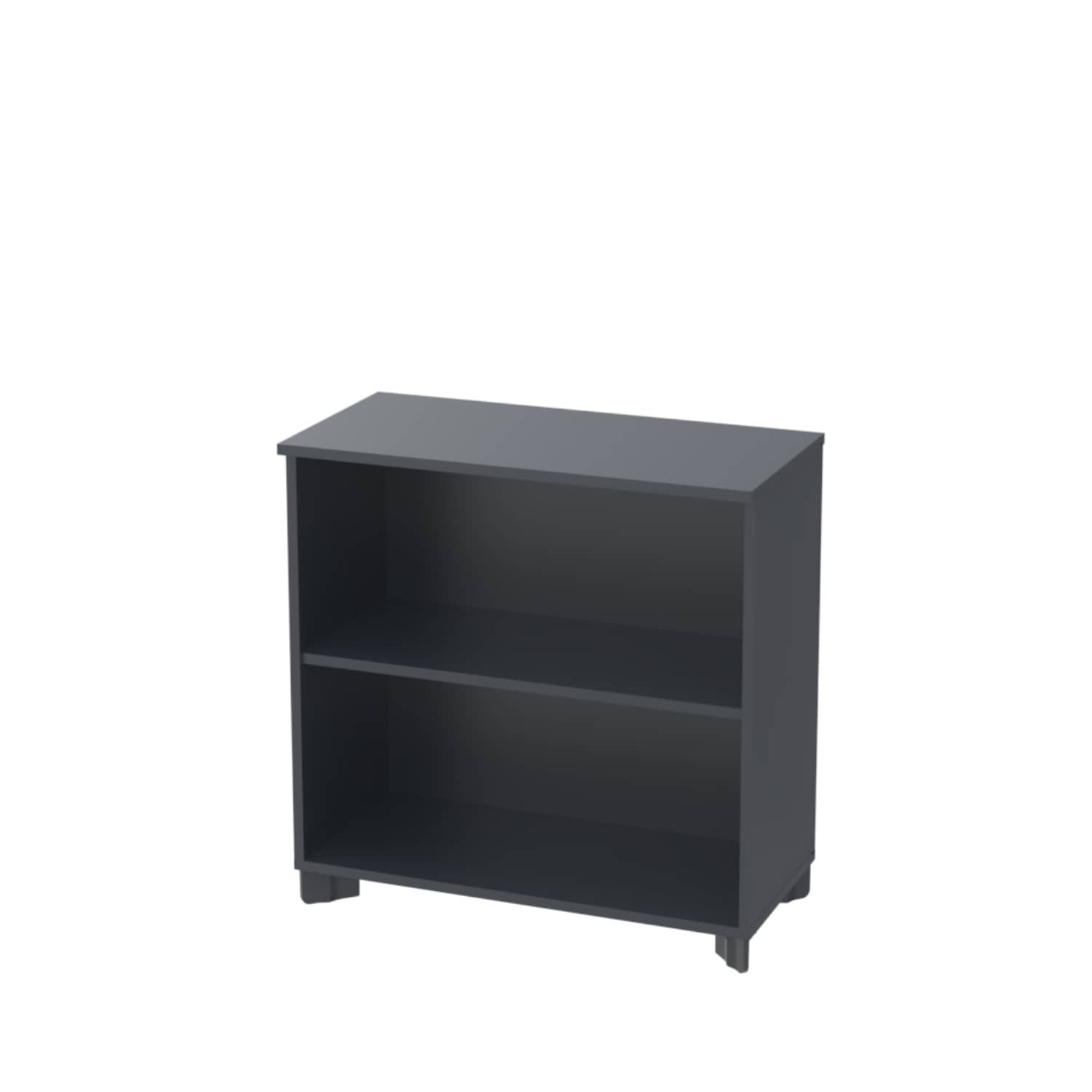 Tidy Açık Raflı Dosya Dolabı - Ofis Dolabı | Ofis Mobilyaları 81 cm - Antrasit