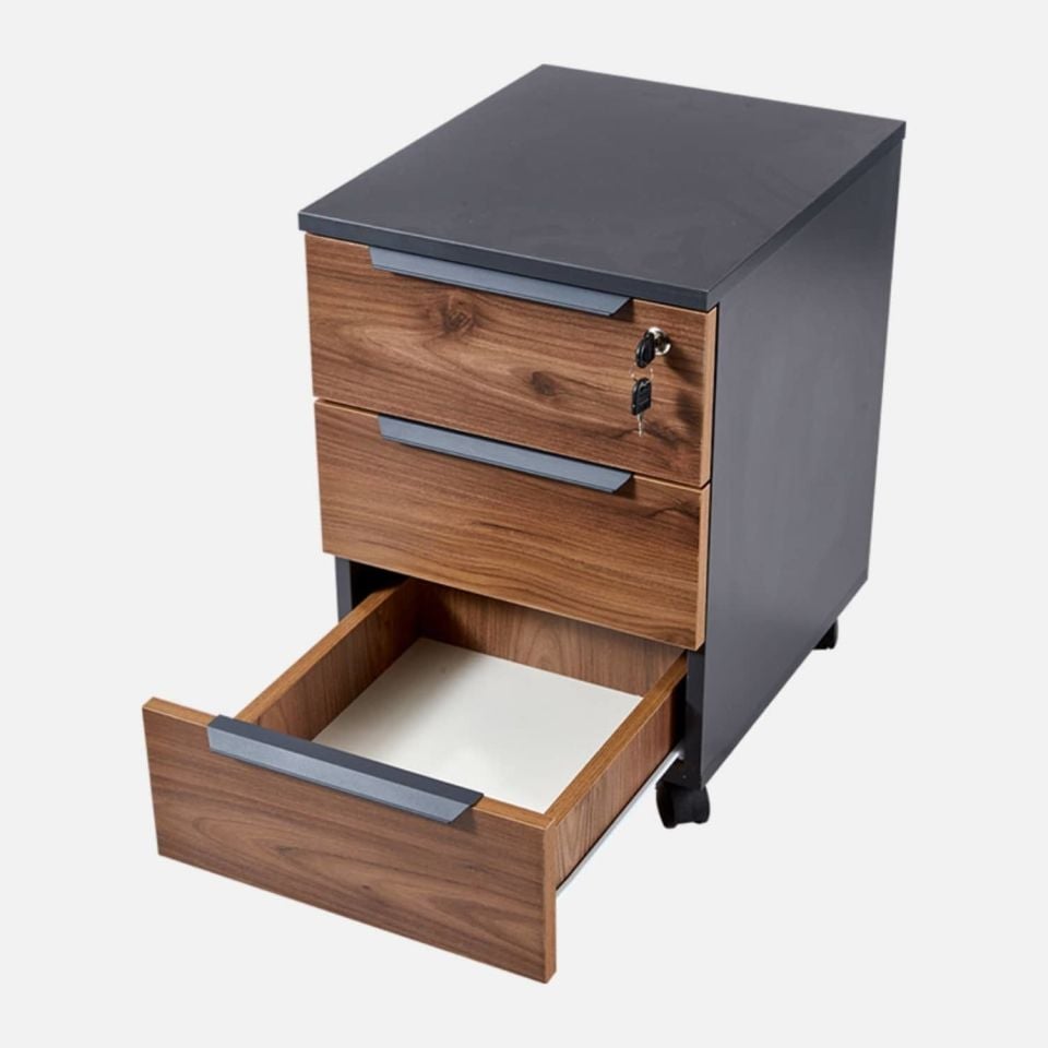Tidy Movable Three Drawer Pedestal - Storage Systems | Office Furniture