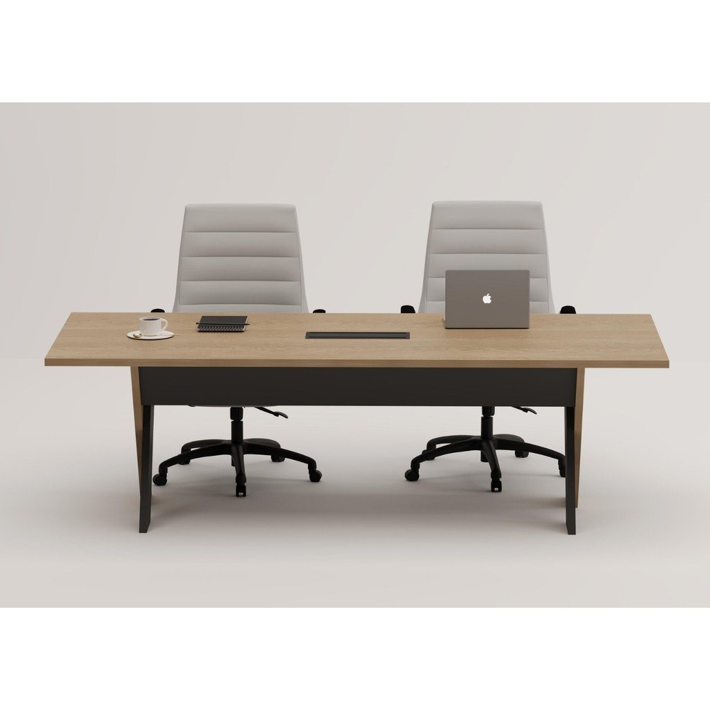 Omix Ofis Toplantı Masası 240 cm - Ofis Masası | Ofis Mobilyaları Budva - Meşe