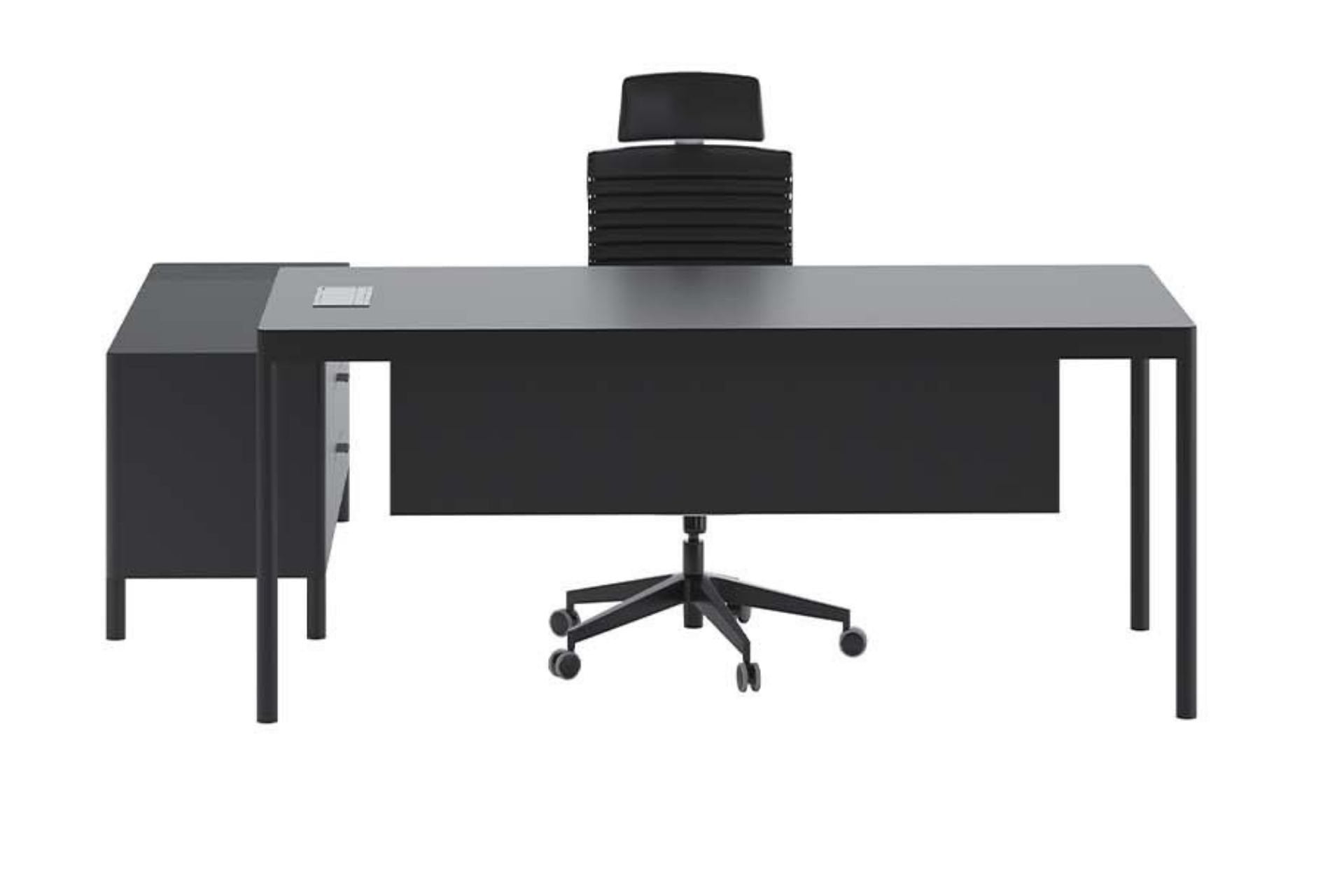 Ofisimi Less Yönetici Etajerli L Çalışma Masası - Ofis Masası