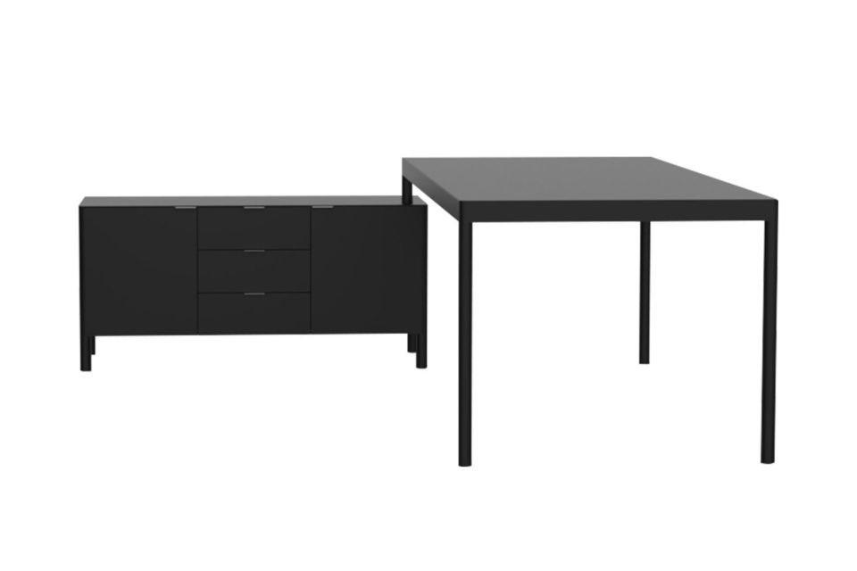 Less Yönetici Etajerli L Ofis Çalışma Masası